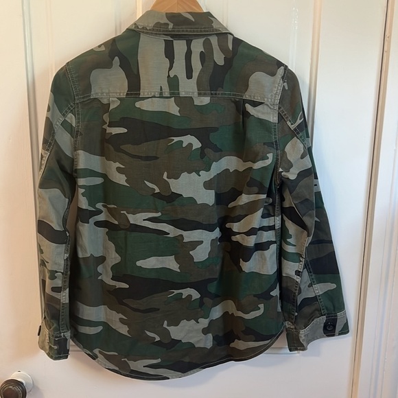 J Crew // Camouflage Utility Shirt Jacket Shacket - Picture 10 of 10